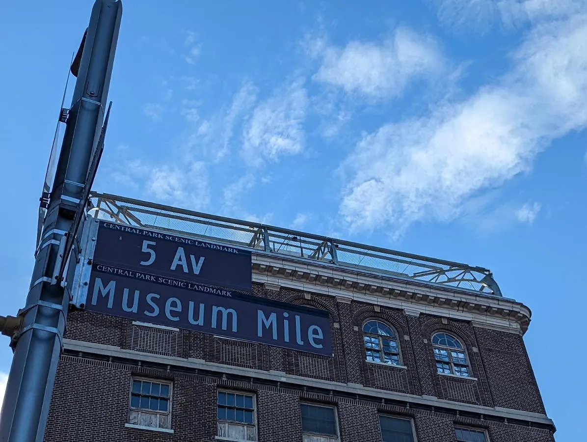 Museum Mile By Central Park New York USA